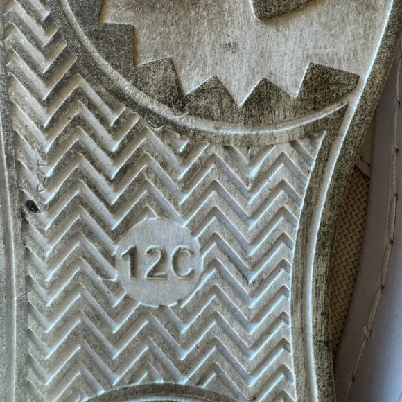 Lola + the boys Kids Glitter Star Sneakers - White, Pink, Gold - Picture 9 of 9